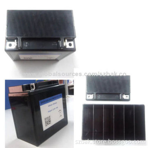 China factory LiFePO4 start-up motorcycle battery lithium 12V 6Ah